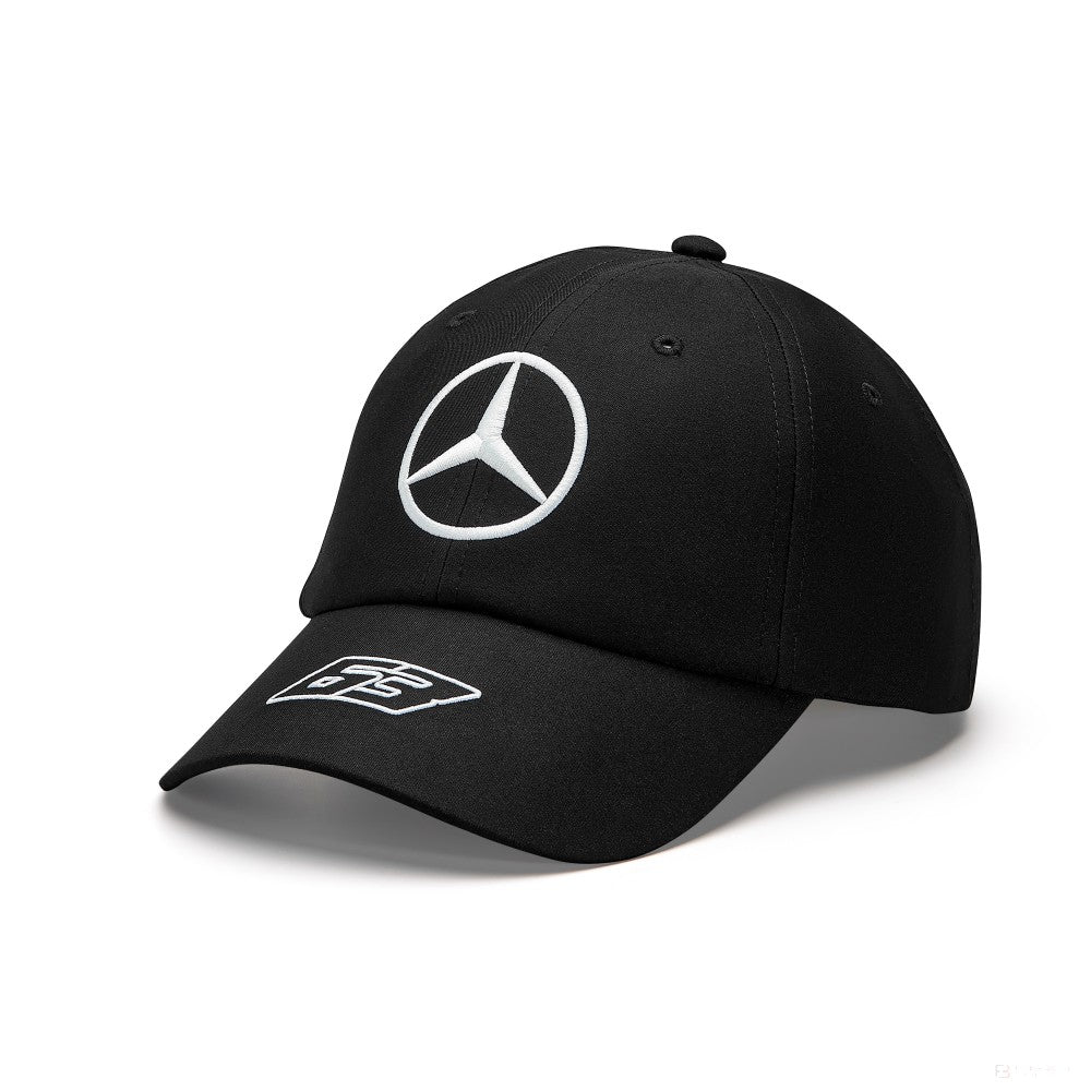 Mercedes baseball sapka, George Russell, fekete, 2023