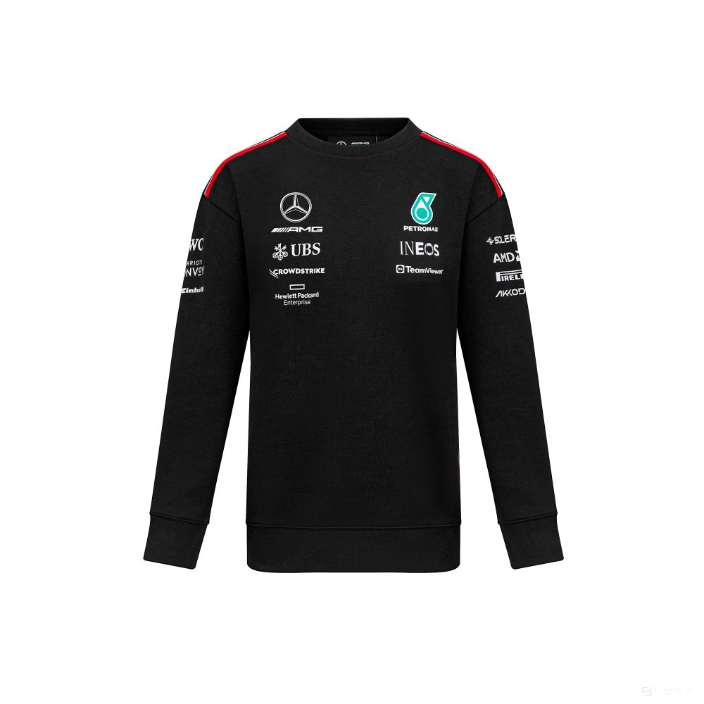 Mercedes Pullover, Damen, schwarz, 2023