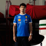 Ferrari Csapat Póló, Puma, Monza speciális kiadás, kék 🔥