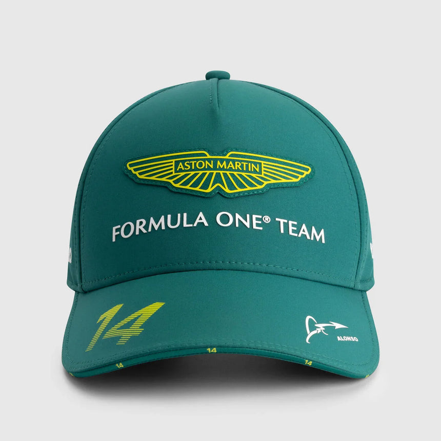 Aston Martin AMF1 Csapat Sapka Fernando Alonso Zöld