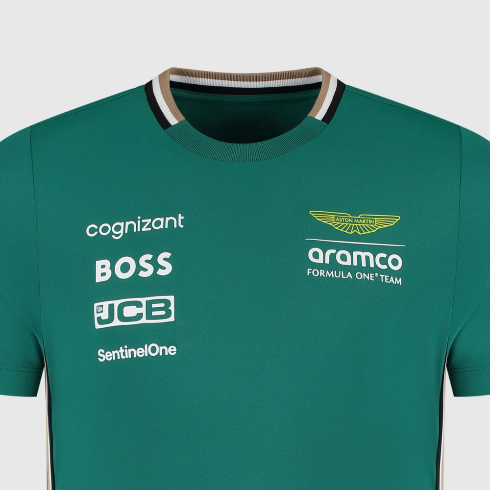 Aston Martin AMF1, Team-T-Shirt, Grün 🔥