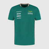 Aston Martin AMF1, Team-T-Shirt, Grün 🔥