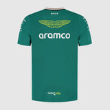 Aston Martin AMF1, Team-T-Shirt, Grün 🔥