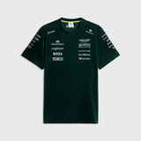 Aston Martin csapat póló, UK Special Edition, Puma, zöld, 2026
