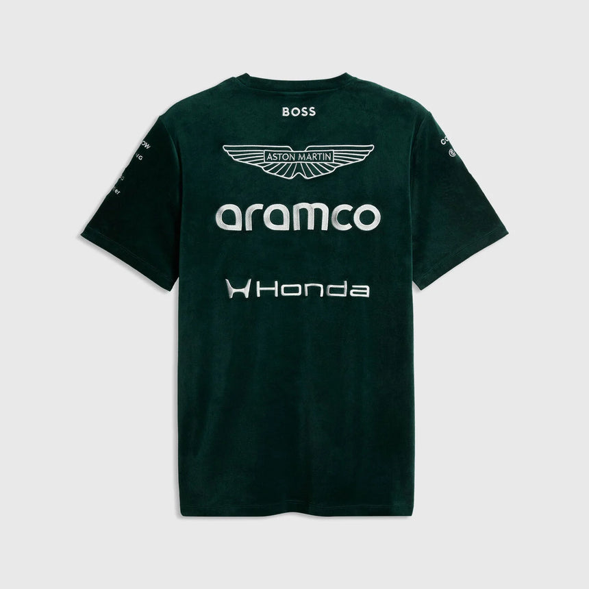 Aston Martin csapat póló, UK Special Edition, Puma, zöld, 2026