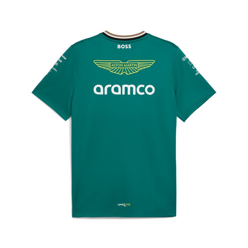 Aston Martin AMF1, Puma csapat póló, Zöld 🔥