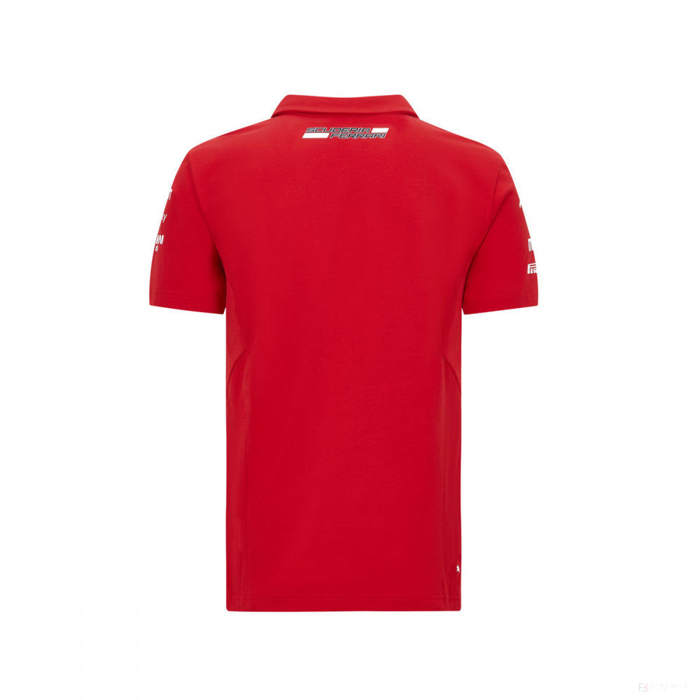 Ferrari póló, Puma csapat, piros, 2020