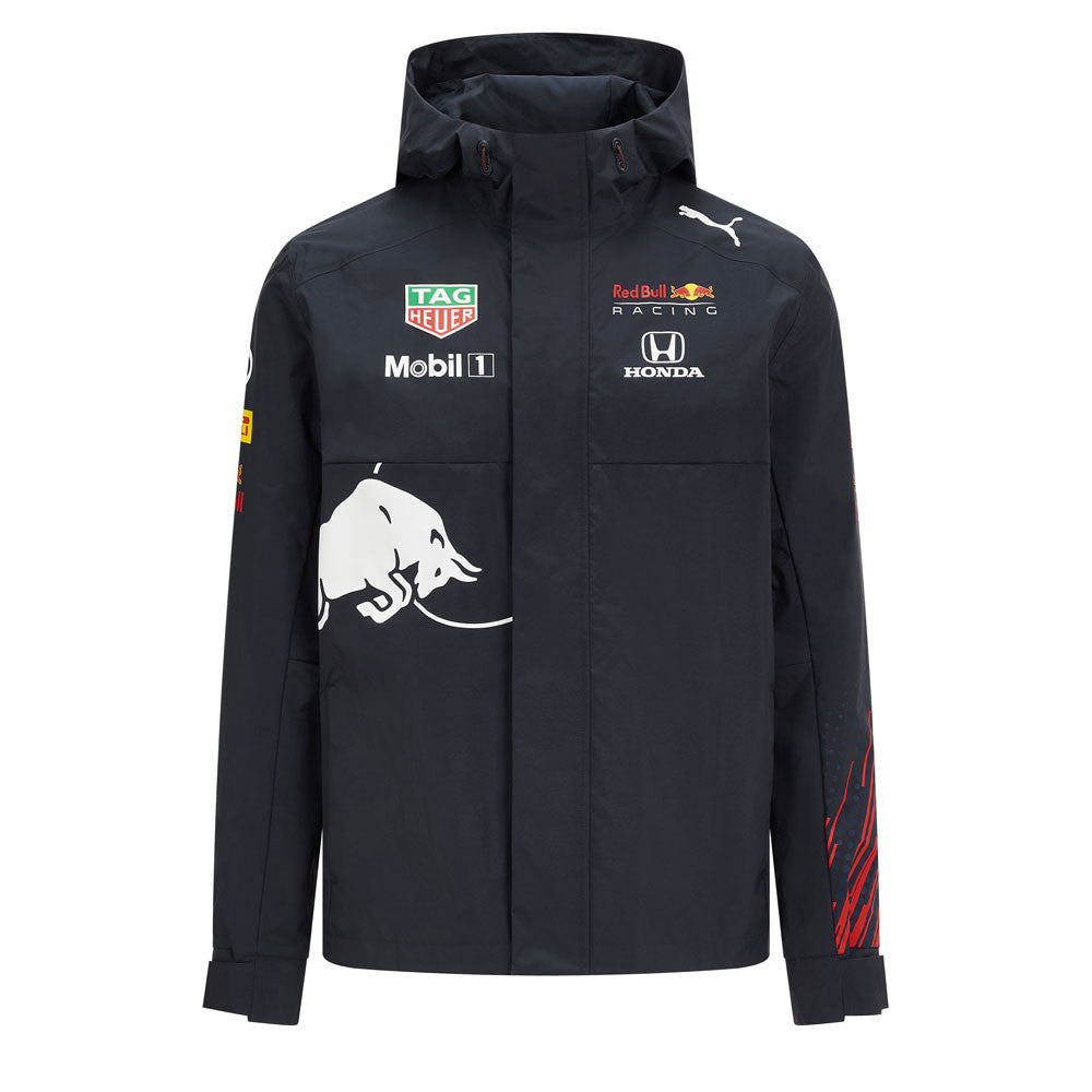 Red Bull esőkabát, Puma csapat, kék, 2021