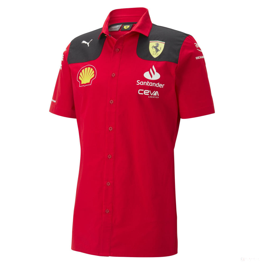 Ferrari-Shirt, Puma, Team, rot, 2023