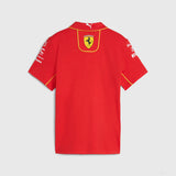Ferrari-Shirt mit Kragen, Puma, Team, Kinder, rot, 2024