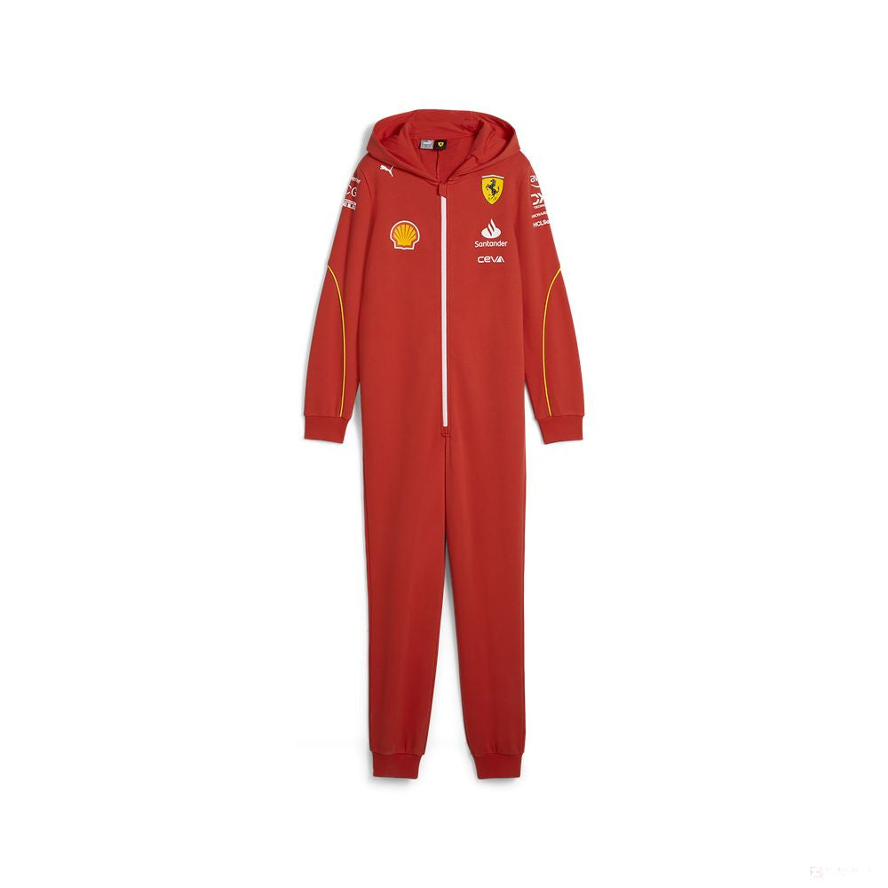 Ferrari kezeslábas, Puma, csapat, gyerek, piros, 2024