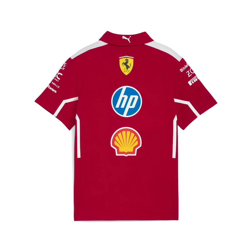 Scuderia Ferrari Csapat Gyerek Galléros Póló 🔥