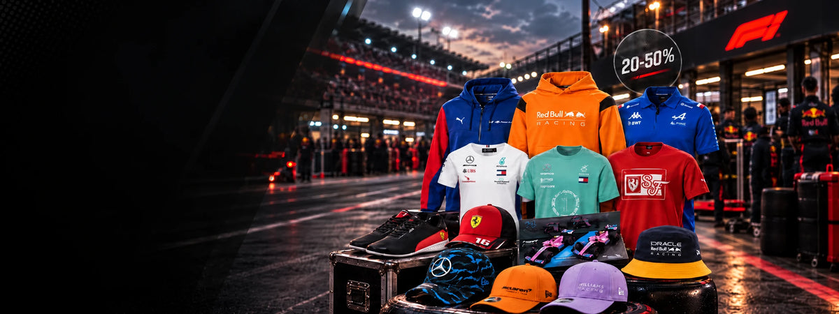 FansBRANDS® Formula 1® készletkisöprés
