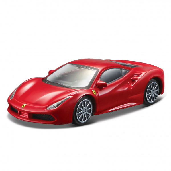 Ferrari F1 model car, bburago, 1:64, multicolor