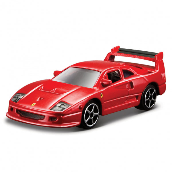 Ferrari F1 model car, bburago, 1:64, multicolor