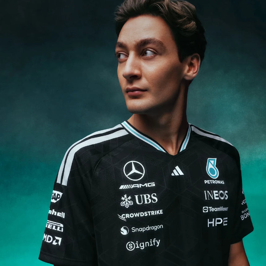 Mercedes Mez, csapat, adidas, fekete, 2026