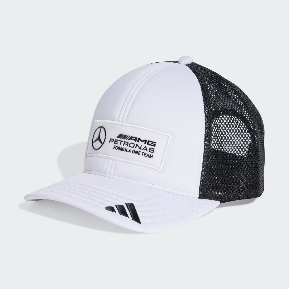 Mercedes Kamionos Sapka, hosszú logo, fehér 🔥
