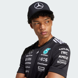 Mercedes Kamionos Sapka, Nagy Logo, fekete 🔥