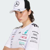 Mercedes Kamionos Sapka, Nagy logo, fehér/fekete 🔥