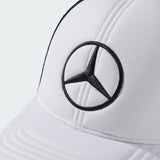 Mercedes Kamionos Sapka, Nagy logo, fehér/fekete 🔥