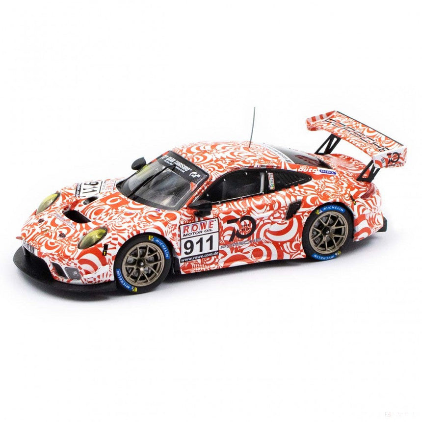 Manthey-Racing Porsche 911 GT3 R - 2018 VLN Nürburgring #911 Camouflage red 1:43