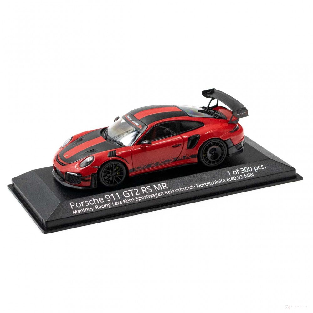 Manthey-Racing Porsche 911 GT2 RS MR 2018 Record lap Nordschleife 1:43 piros