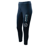 Mercedes leggings, stealth, női, fekete