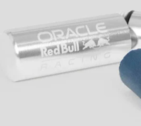 Red Bull Racing earplugs with keychain