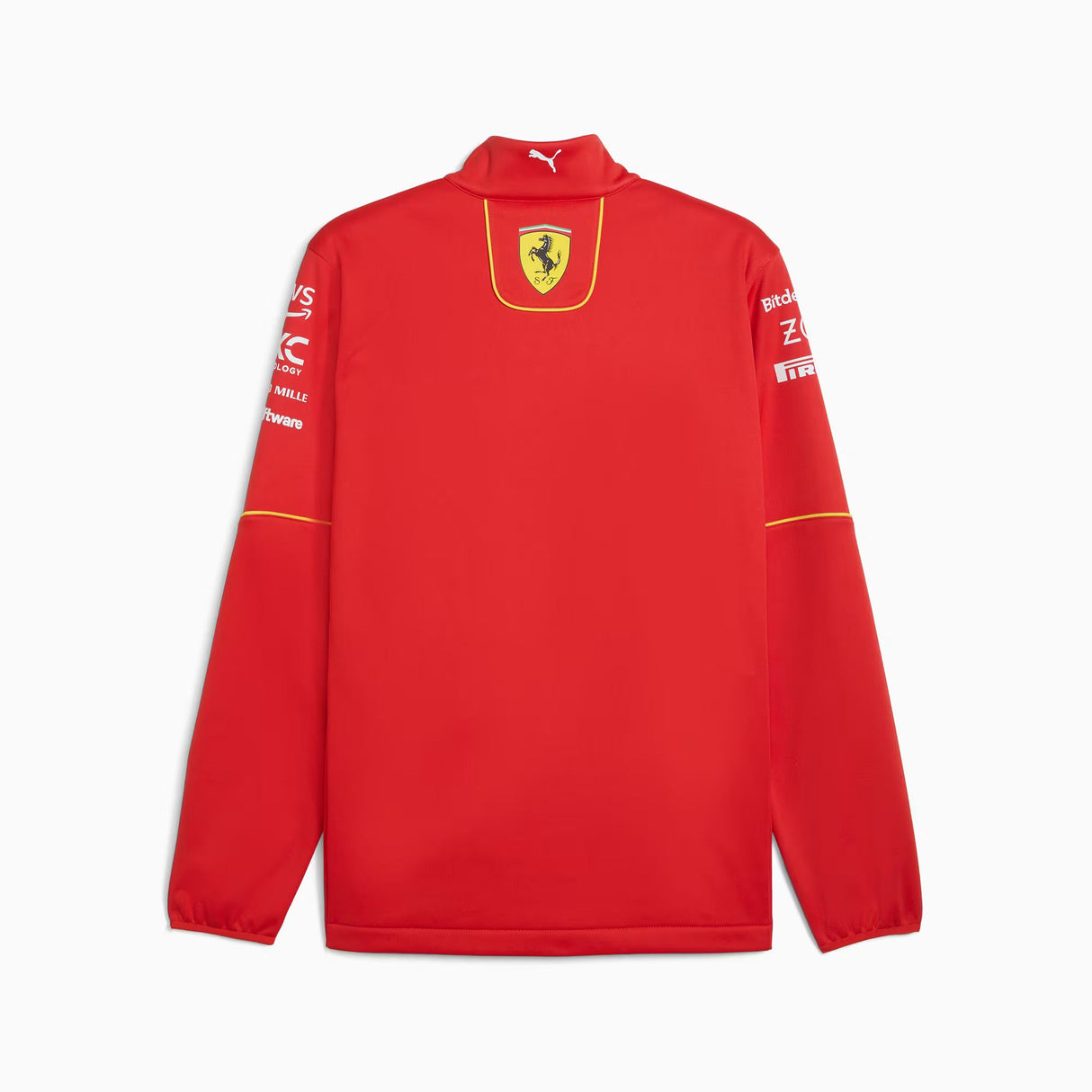 Ferrari kabát, Puma, csapat, softshell, piros, 2024