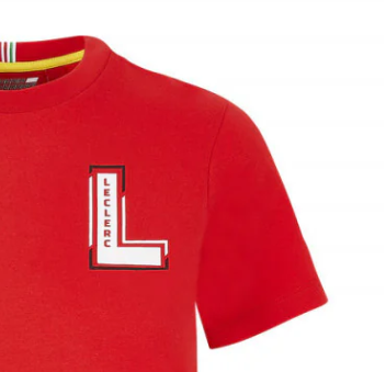 Ferrari Charles Leclerc Kinder T-Shirt