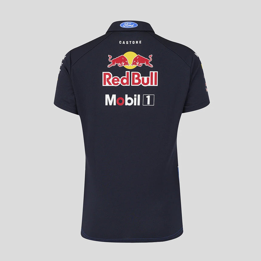 Red Bull póló, csapat, női, kék