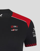 Haas F1 póló, csapat, női, fekete