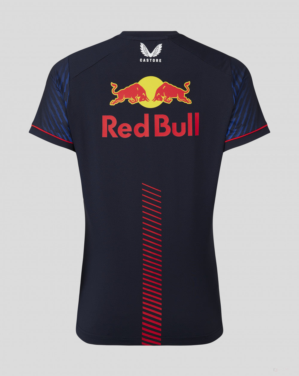 Red Bull Racing Rundhals-T-Shirt, Sergio Pérez, Damen, blau, 2023