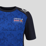 Red Bull póló, csapat, Isack Hadjar, gyerekek, kék, 2026