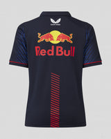 Red Bull Racing Kragenshirt, Sergio Pérez, Kinder, blau, 2023