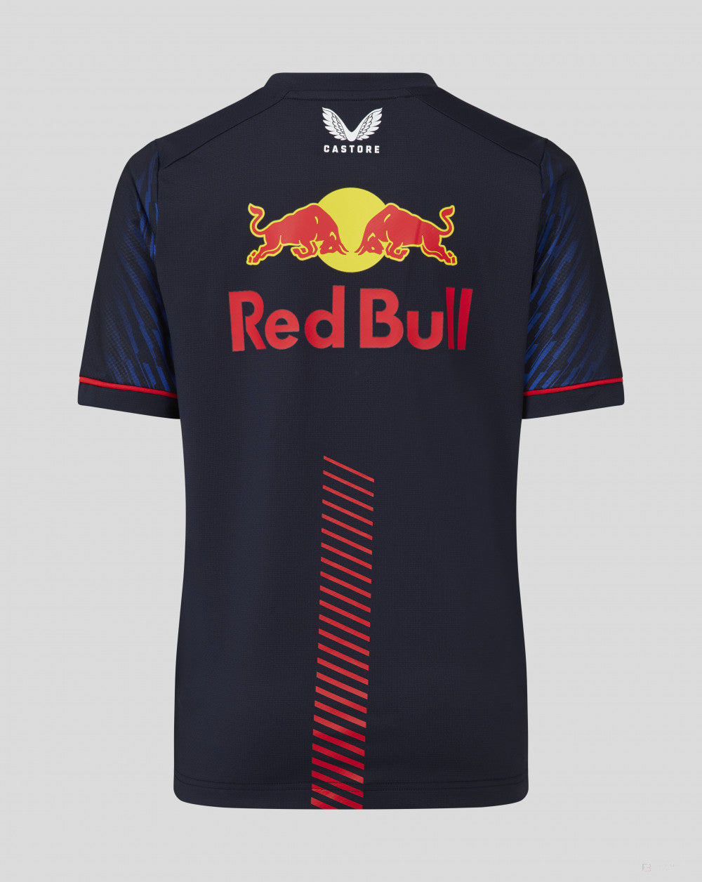 Red Bull Racing Rundhals-T-Shirt, Sergio Pérez, Kinder, blau, 2023