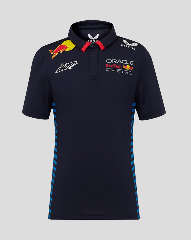 Red Bull galléros póló, Castore, Max Verstappen, gyerek, kék, 2024 - FansBRANDS®