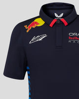 Red Bull galléros póló, Castore, Max Verstappen, gyerek, kék, 2024