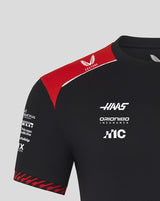 Haas F1 póló, csapat, fekete