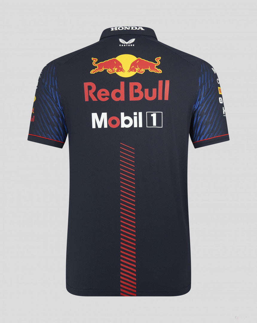 Red Bull Racing collared shirt, team, blue, 2023