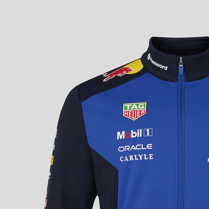 Red Bull softshell dzseki, csapat, kék