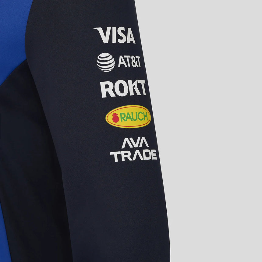 Red Bull pulóver, csapat, negyedig cipzáras, kék