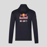 Red Bull kapucnis pulóver, csapat, kék, 2026