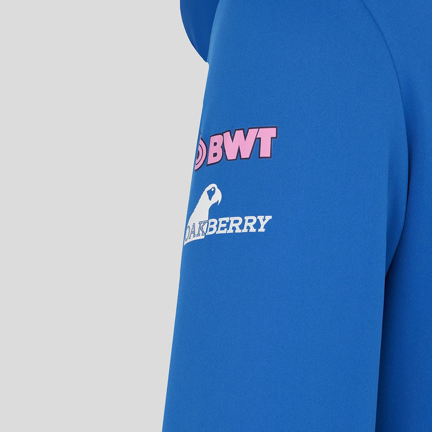 alpesi kapucnis pulóver, csapat, kék