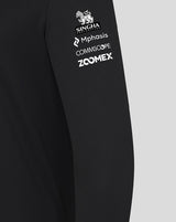 Haas F1 pulóver, negyedig cipzáras, csapat, fekete