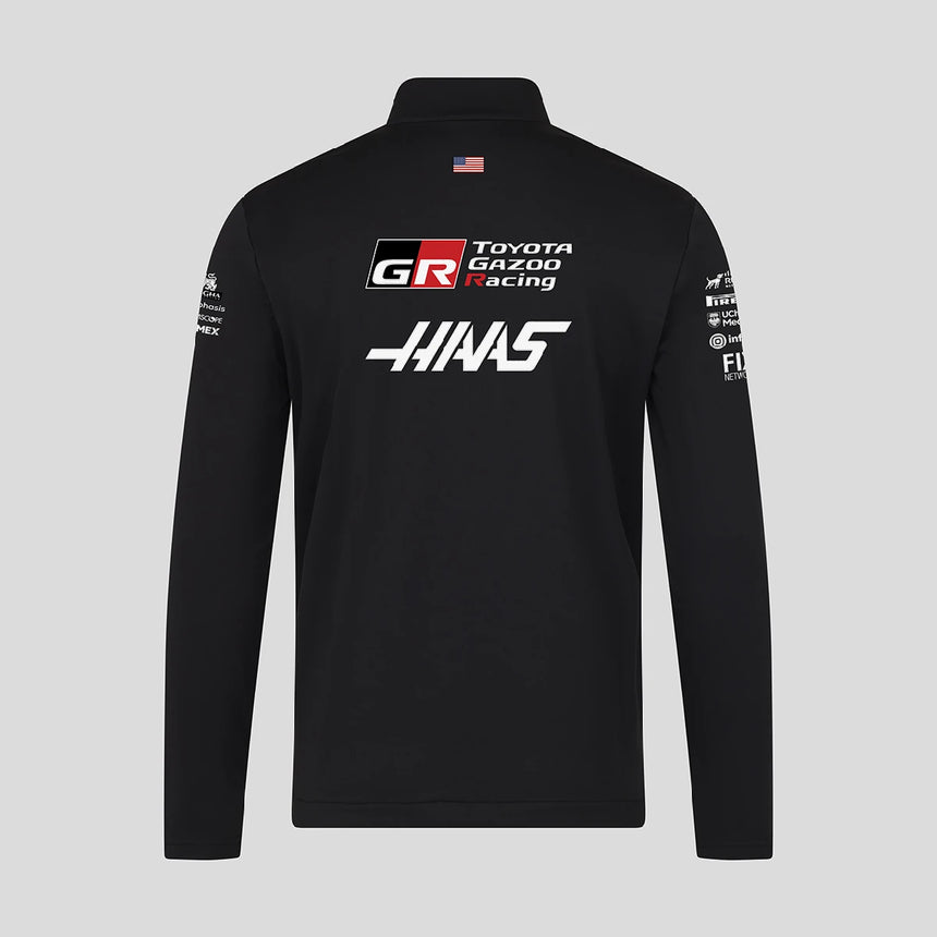 Haas F1 softshell dzseki, csapat, fekete