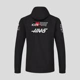 Haas F1 esőkabát, csapat, fekete