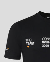 McLaren póló, konstruktőri bajnok, 2025, fekete 🔥