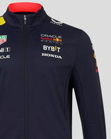 Red Bull kabát, Castore, csapat, softshell, kék, 2024