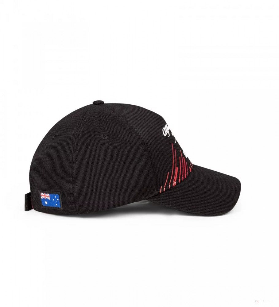 Alfa Romeo Baseball Sapka, AUSTRALIAN GP, Felnőtt, Fekete, 2022 - FansBRANDS®